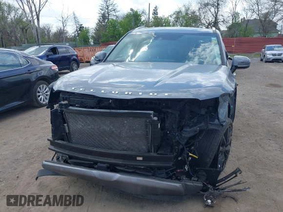2022 Kia Telluride SX with VIN 5XYP5DHCXNG312382, listed as a IAAI auction lot 42129635 with 28,637 mi miles and . Bid and sale history available at DreamBid. Image 6.