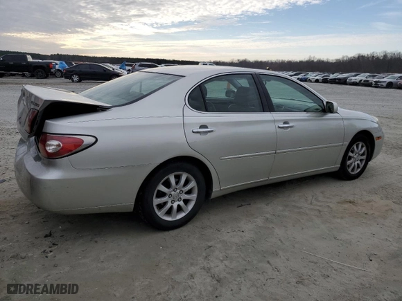 2003 Lexus ES 300 with VIN JTHBF30G736014368, listed as a Copart auction lot 48134145 with 183,463 mi miles and Salvage Title. Bid and sale history available at carsss.com. Image 3.