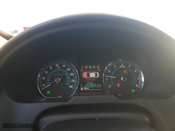 2012 Jaguar XF Portfolio with VIN SAJWA0HB5CLS28416, listed as a Copart auction lot 45510585 with 135,221 mi miles and Salvage Title. Bid and sale history available at carsss.com. Image 9.