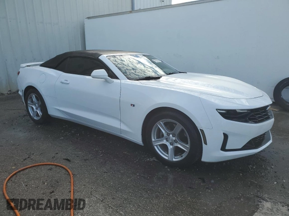 2020 Chevrolet Camaro 1LT with VIN 1G1FB3DS6L0112607, listed as a Copart auction lot 87501625 with 52,385 mi miles and Non Repairable. Bid and sale history available at carsss.com. Image 4.