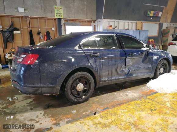 2018 Ford Police Interceptor Sedan with VIN 1FAHP2MK3JG123666, listed as a Copart auction lot 86895154 with 0 mi miles and Salvage Title. Bid and sale history available at carsss.com. Image 3.