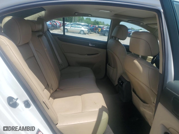 2009 Hyundai Genesis with VIN KMHGC46E59U036865, listed as a Copart auction lot 53693615 with 119,474 mi miles and Clean Title. Bid and sale history available at carsss.com. Image 10.