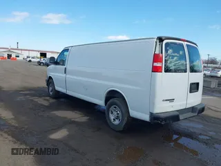 2016 Chevrolet Express Cargo Van with VIN 1GCWGBFF6G1154276, listed as a IAAI auction lot 41523966 with 70,558 mi miles. Bid and sale history available at carsss.com. Image 3.