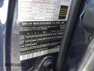 2009 Mercedes-Benz R 3.5L with VIN 4JGCB65E49A098144, listed as a IAAI auction lot 42027237 with 232,786 mi miles. Bid and sale history available at carsss.com. Image 9.