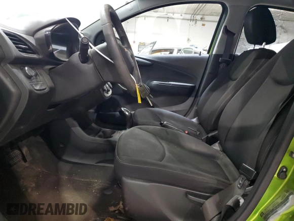 2016 Chevrolet Spark LS with VIN KL8CB6SA7GC576279, listed as a Copart auction lot 45019155 with 70,306 mi miles and Salvage Title. Bid and sale history available at carsss.com. Image 7.