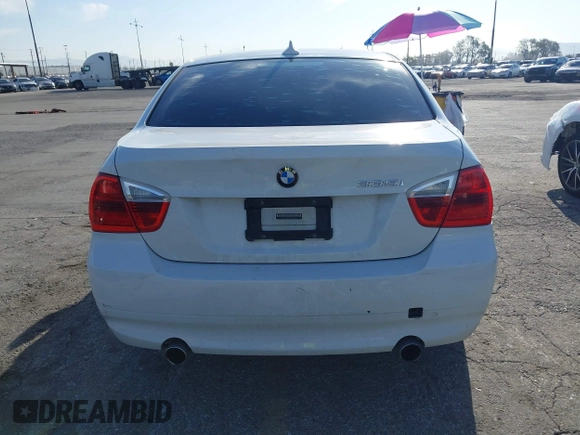 2008 BMW 3 Series 335i with VIN WBAVB73508VH25502, listed as a IAAI auction lot 41851909 with 184,673 mi miles and . Bid and sale history available at DreamBid. Image 12.