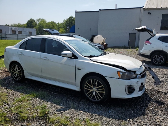2017 Mitsubishi Lancer ES with VIN JA32V2FW8HU002843, listed as a Copart auction lot 65296254 with 67,310 mi miles and Salvage Title. Bid and sale history available at carsss.com. Image 4.