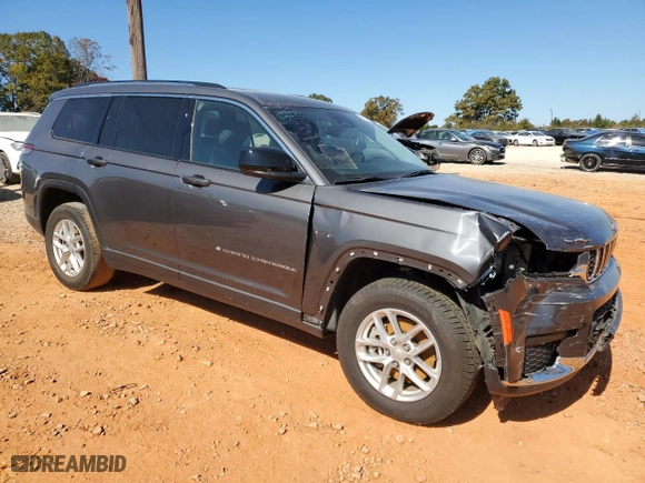 2021 Jeep Grand Cherokee L Laredo with VIN 1C4RJKAG5M8203064, listed as a Copart auction lot 76938434 with 51,691 mi miles and Salvage Title. Bid and sale history available at carsss.com. Image 4.