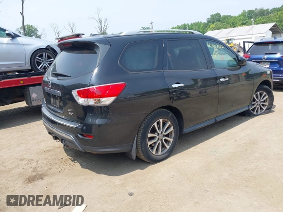 2016 Nissan Pathfinder SL z VIN 5N1AR2MM7GC604846, wystawiony jako IAAI lot #42507502 z przebiegiem 154 262 mil mil oraz . Historia ofert i sprzedaży dostępna na DreamBid. Obrazek 4.