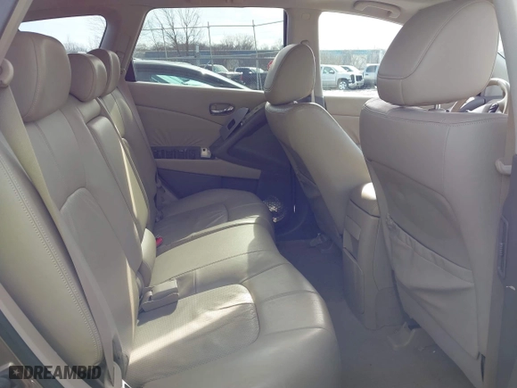 2009 Nissan Murano SL with VIN JN8AZ18W29W211353, listed as a IAAI auction lot 41677855 with 107,126 mi miles. Bid and sale history available at carsss.com. Image 8.