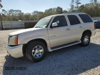 2005 Cadillac Escalade with VIN 1GYEC63N95R270512, listed as a Copart auction lot 77233714 with 120,722 mi miles and Salvage title. Bid and sale history available at DreamBid. Image 1.