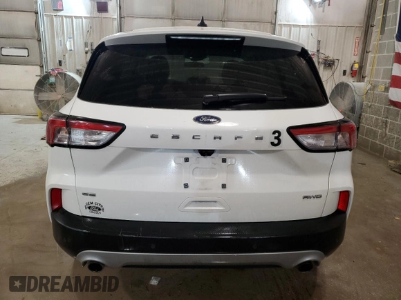 2022 Ford Escape SE with VIN 1FMCU9G67NUA60725, listed as a Copart auction lot 51669804 with 122,310 mi miles and Clean Title. Bid and sale history available at DreamBid. Image 6.
