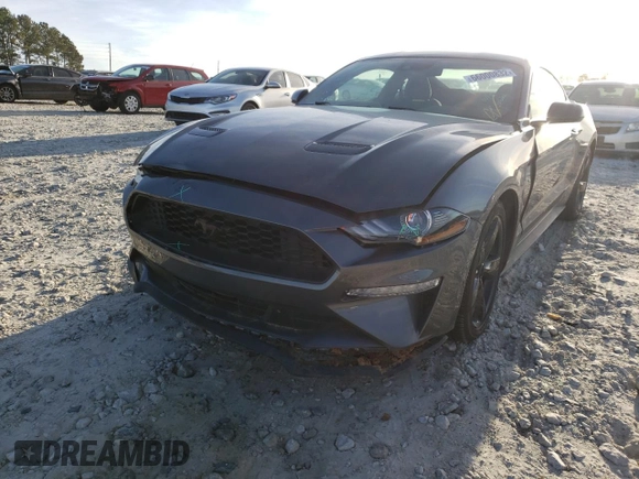 2021 Ford Mustang EcoBoost with VIN 1FA6P8TH6M5110068, listed as a Copart auction lot 66000832 with 45,879 mi miles. Bid and sale history available at carsss.com. Image 9.