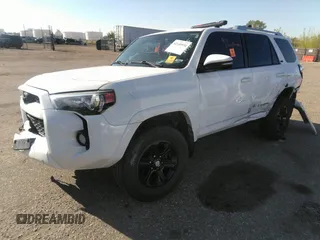 2017 Toyota 4Runner SR5 with VIN JTEBU5JR5H5415297, listed as a IAAI auction lot 42140934 with 116,101 mi miles and . Bid and sale history available at DreamBid. Image 17.