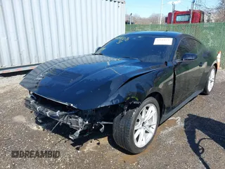 2024 Ford Mustang GT with VIN 1FA6P8CF9R5400357, listed as a IAAI auction lot 41841076 with 18,016 mi miles. Bid and sale history available at carsss.com. Image 2.