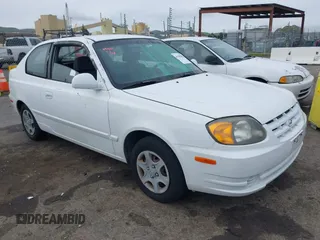 2005 Hyundai Accent GLS with VIN KMHCG35C45U327283, listed as a IAAI auction lot 41585862 with 85,791 mi miles. Bid and sale history available at carsss.com. Image 1.