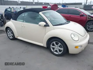 2004 Volkswagen Beetle GLS Turbo with VIN 3VWCD21Y44M304241, listed as a IAAI auction lot 42773786 with 102,753 mi miles and . Bid and sale history available at DreamBid. Image 1.