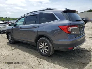 2019 Honda Pilot EX-L with VIN 5FNYF6H52KB043098, listed as a Copart auction lot 59011445 with 88,398 mi miles and Salvage title. Bid and sale history available at DreamBid. Image 2.