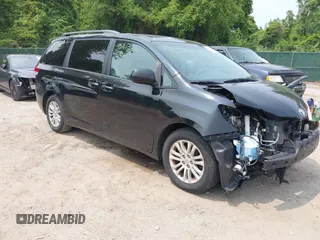2011 Toyota Sienna XLE AAS with VIN 5TDYK3DCXBS016760, listed as a IAAI auction lot 42416349 with 147,964 mi miles and . Bid and sale history available at DreamBid. Image 1.