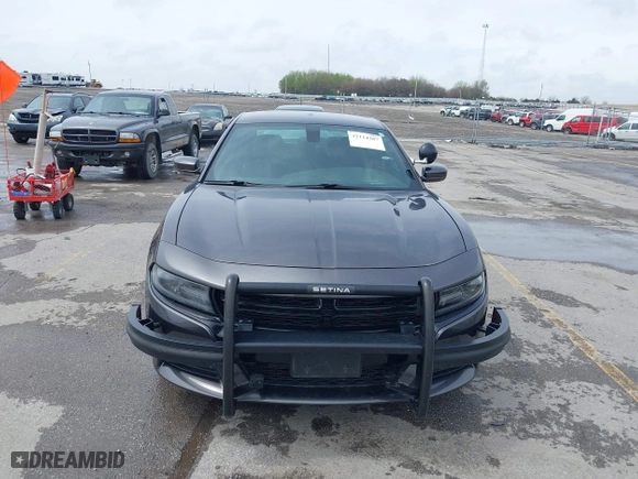 2020 Dodge Charger Police with VIN 2C3CDXKT0LH127501, listed as a IAAI auction lot 42114387 with 134,029 mi miles. Bid and sale history available at carsss.com. Image 12.