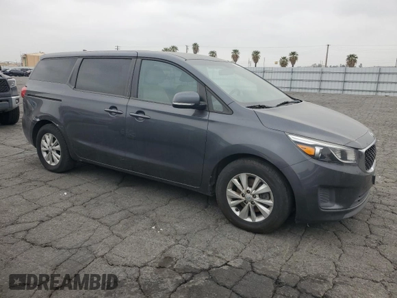 2017 Kia Sedona LX with VIN KNDMB5C16H6218630, listed as a Copart auction lot 54375925 with 159,352 mi miles and Clean Title. Bid and sale history available at carsss.com. Image 4.