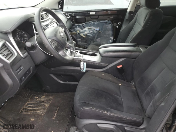 2021 Nissan Murano S with VIN 5N1AZ2AS4MC125198, listed as a Copart auction lot 88814525 with 45,188 mi miles and Salvage Title. Bid and sale history available at carsss.com. Image 7.