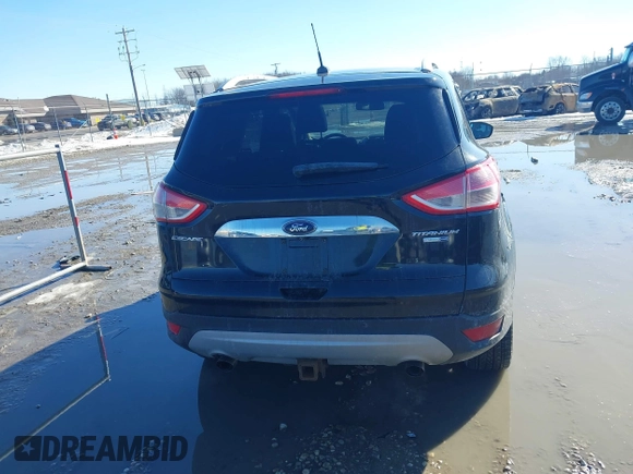 2015 Ford Escape Titanium with VIN 1FMCU9J91FUC68152, listed as a IAAI auction lot 41620725 with 195,122 mi miles. Bid and sale history available at carsss.com. Image 16.