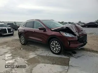 2021 Ford Escape Titanium with VIN 1FMCU9J91MUA79093, listed as a Copart auction lot 49645735 with 41,185 mi miles and Salvage Title. Bid and sale history available at carsss.com. Image 12.