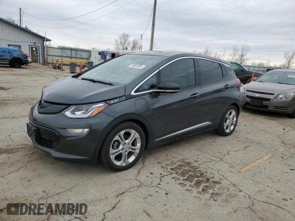 2018 Chevrolet Bolt EV LT with VIN 1G1FW6S04J4139625, listed as a Copart auction lot 50953085 with 27,364 mi miles and Salvage Title. Bid and sale history available at carsss.com. Image 1.