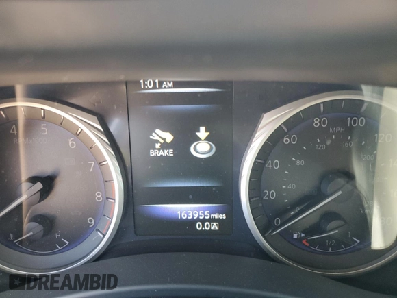 2015 Infiniti Q50 Premium with VIN JN1BV7APXFM348648, listed as a Copart auction lot 48881825 with 163,955 mi miles and Salvage Title. Bid and sale history available at carsss.com. Image 9.
