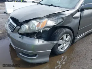 2007 Toyota Corolla CE with VIN 1NXBR32E47Z888288, listed as a IAAI auction lot 41809204 with 192,653 mi miles. Bid and sale history available at carsss.com. Image 6.