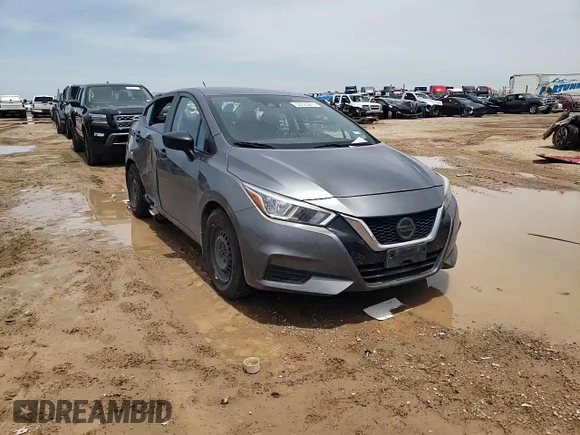 2021 Nissan Versa S with VIN 3N1CN8DV0ML907149, listed as a Copart auction lot 58723275 with 124,519 mi miles and Salvage title. Bid and sale history available at DreamBid. Image 13.