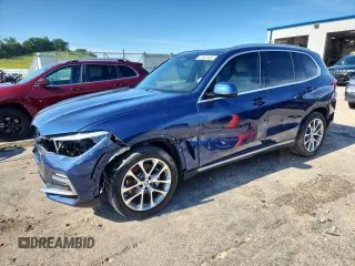 2019 BMW X5 xDrive40i with VIN 5UXCR6C56KLL08142, listed as a Copart auction lot 61987405 with 41,733 mi miles and Salvage title. Bid and sale history available at DreamBid. Image 1.