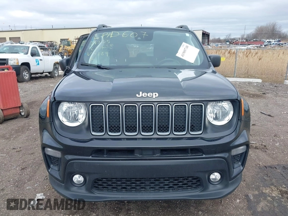 2022 Jeep Renegade Latitude with VIN ZACNJDB15NPN64189, listed as a IAAI auction lot 41909748 with 34,956 mi miles and . Bid and sale history available at DreamBid. Image 12.