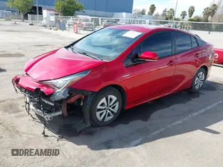 2018 Toyota Prius Two with VIN JTDKBRFU4J3060140, listed as a IAAI auction lot 41703144 with 111,829 mi miles. Bid and sale history available at carsss.com. Image 18.