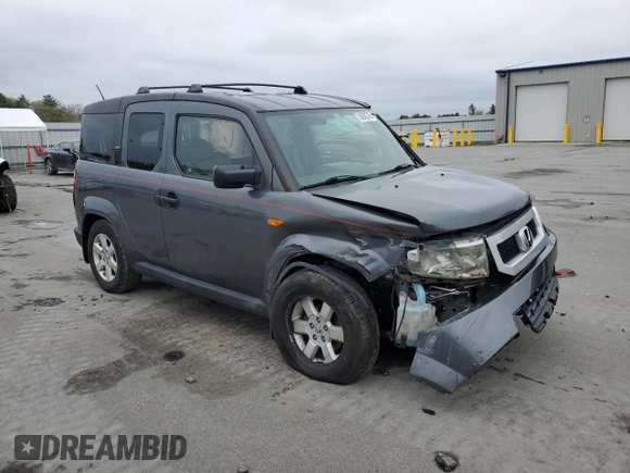 2011 Honda Element EX z VIN 5J6YH2H75BL002265, wystawiony jako Copart lot #56382765 z przebiegiem Nie podano mil oraz Szkoda całkowita • Salvage title. Historia ofert i sprzedaży dostępna na DreamBid. Obrazek 4.