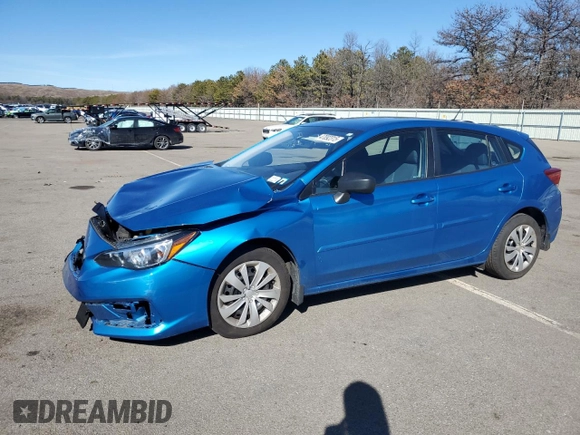 2022 Subaru Impreza with VIN 4S3GTAB66N3707249, listed as a Copart auction lot 47092315 with 34,792 mi miles and Non repairable. Bid and sale history available at DreamBid. Image 1.
