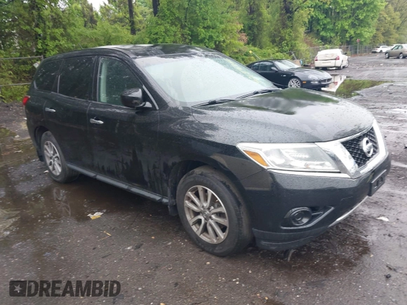 2014 Nissan Pathfinder S z VIN 5N1AR2MM5EC713691, wystawiony jako IAAI lot #42189966 z przebiegiem 142 904 mil mil oraz . Historia ofert i sprzedaży dostępna na DreamBid. Obrazek 1.