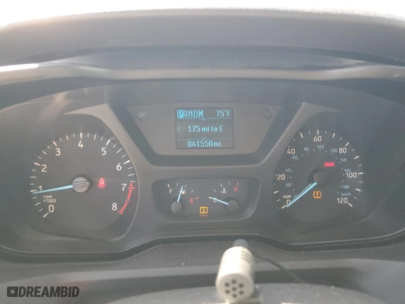 2018 Ford Transit Passenger Wagon XL with VIN 1FBZX2YM8JKB06129, listed as a Copart auction lot 76334434 with 41,550 mi miles and Salvage Title. Bid and sale history available at carsss.com. Image 9.