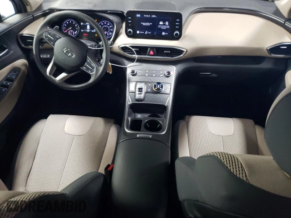 2022 Hyundai Santa Fe SE with VIN 5NMS1DAJ4NH383789, listed as a Copart auction lot 79703944 with 30,717 mi miles and Salvage Title. Bid and sale history available at DreamBid. Image 8.