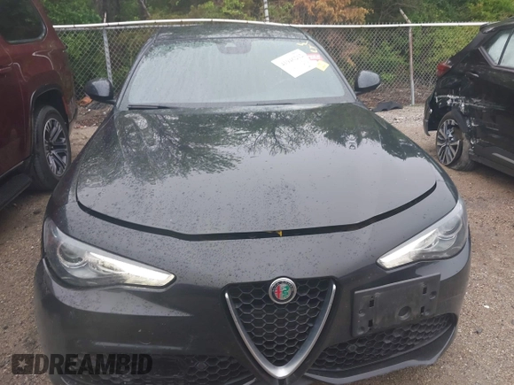 2022 Alfa Romeo Giulia Veloce with VIN ZARFAMBN9N7656614, listed as a IAAI auction lot 41946212 with 50,253 mi miles. Bid and sale history available at carsss.com. Image 12.