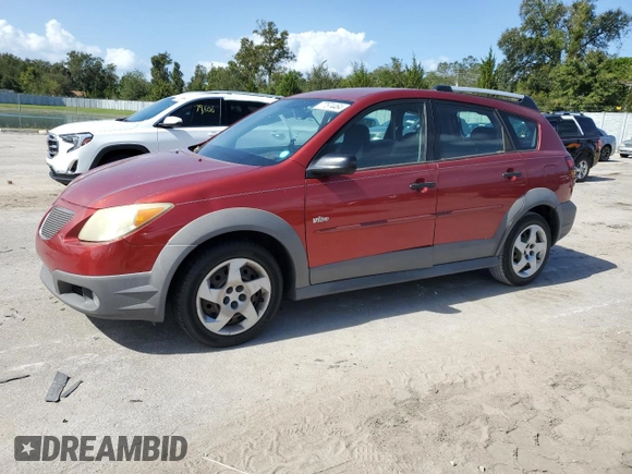 2005 Pontiac Vibe with VIN 5Y2SL638X5Z457549, listed as a Copart auction lot 77574464 with 0 mi miles and Clean Title. Bid and sale history available at carsss.com. Image 1.