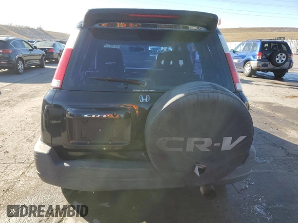 2001 Honda CR-V LX with VIN JHLRD17431S012565, listed as a Copart auction lot 84760154 with 197,788 mi miles and Salvage Title. Bid and sale history available at carsss.com. Image 6.