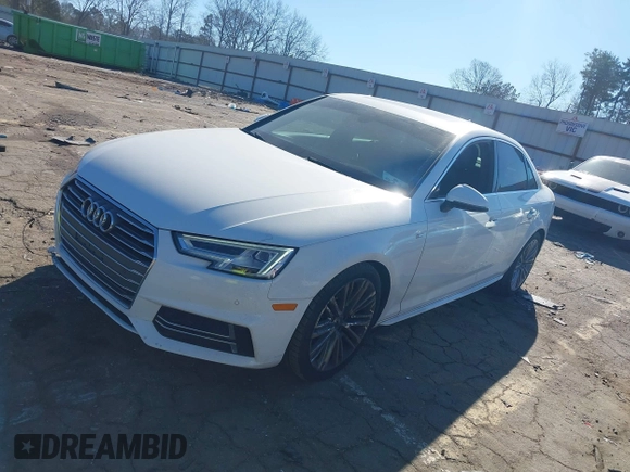2018 Audi A4 Premium Plus with VIN WAULMAF42JA067113, listed as a IAAI auction lot 41411398 with 49,603 mi miles. Bid and sale history available at carsss.com. Image 17.