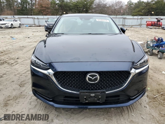 2021 Mazda 6 Sport with VIN JM1GL1UM3M1601363, listed as a Copart auction lot 84302274 with 62,227 mi miles and Salvage Title. Bid and sale history available at carsss.com. Image 5.