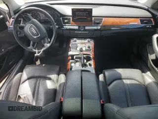 2012 Audi A8 with VIN WAURVAFD2CN017511, listed as a Copart auction lot 56138665 with 100,155 mi miles and Clean title. Bid and sale history available at DreamBid. Image 8.