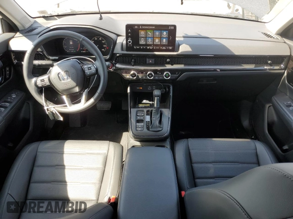 2025 Honda CR-V EX-L with VIN 2HKRS4H74SH454591, listed as a Copart auction lot 53691035 with 2,448 mi miles and Salvage Title. Bid and sale history available at DreamBid. Image 8.