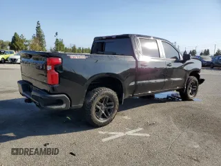 2023 Chevrolet Silverado 1500 LT Trail Boss with VIN 3GCUDFED8PG364449, listed as a Copart auction lot 71685704 with 13,637 mi miles and Salvage Title. Bid and sale history available at DreamBid. Image 3.