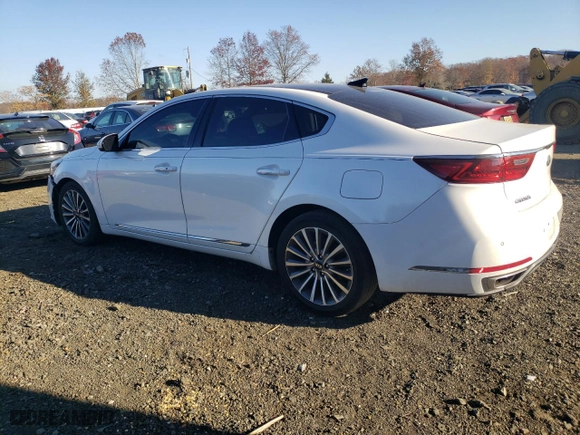 2017 Kia Cadenza Technology with VIN KNALC4J19H5068926, listed as a Copart auction lot 81092764 with 55,073 mi miles and Salvage Title. Bid and sale history available at carsss.com. Image 2.