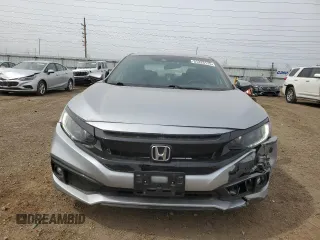 2019 Honda Civic Sport with VIN 2HGFC2F8XKH517042, listed as a Copart auction lot 51226175 with 45,419 mi miles and Salvage Title. Bid and sale history available at DreamBid. Image 5.